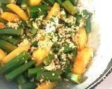 A picture of step 5 of Bhindi Masala.