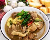 Hình bước làm 3 của món Vịt Nấu Tiêu Xanh