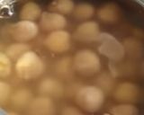 A picture of step 1 of Chickpea balls.
