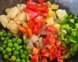 A picture of step 3 of Jowar Veg Pulao For Weight Loss - One Pot Meal In Pressure Cooker.