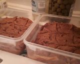 A picture of step 5 of Peanut butter fridge fudge.