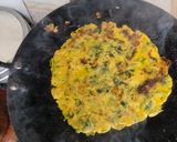 मक्का मेथी पराठा रेसिपी चरण 3 फोटो