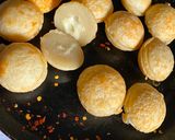 A picture of step 5 of Cheese filled Poha Appe.