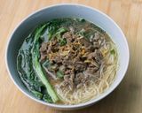 Foto langkah ke 6 dari resep Bihun Kuah Sapi Iris Devina Hermawan.
