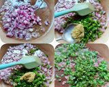 A picture of step 2 of Mix Vegetable Cheesy Paneer Kachori Welcoming Monsoon.