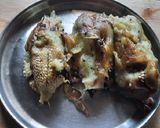 A picture of step 3 of Khandeshi special jalgaon green brinjal roasted bharta.