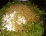 A picture of step 4 of Chicken barbecue kabab.