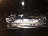 Sándwich de costilla gigante de barbacoa