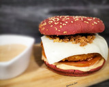 Foto del paso 5 de la receta: Burger de pollo crunchy con salsa casera Big Mac