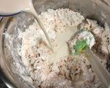 Foto del paso 4 de la receta: Pan vegano rápido de zapallo (calabaza)