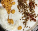 A picture of step 6 of Lauki raita.