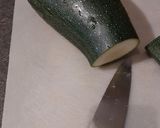 Une image de l'étape 2 de Cordon bleu de courgette.