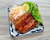 Hình bước làm 4 của món Cá lóc áp chảo Teriyaki