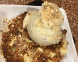 A picture of step 9 of Protein packed apple crisp.