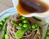 Foto del passaggio 6 della ricetta Soba freddi con fave e piselli mangiatutto😋🇯🇵🥢