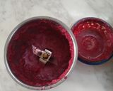 A picture of step 1 of Beetroot rose bouquet.