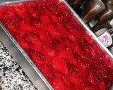 صورة لخطوة 11 من وصفة كيكة طبقات بالفراولة ♥️😋