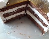 Tehéntúrós, barackos torta recept fázis 4 fotója
