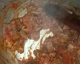 A picture of step 10 of Baked potato wedges served with beef.