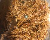 A picture of step 6 of Chowmein Maggi.