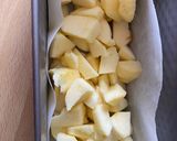 Une image de l'étape 2 de Cake aux pommes sans œuf.