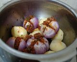 A picture of step 3 of Dungri - Bateta Nu Bharelu (stuffed) Shaak (Kathiyawadi lunch).
