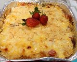 Foto langkah ke 6 dari resep Cheese baked rice (nasi panggang sapi keju).