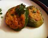 A picture of step 7 of Stuffed Capsicum.