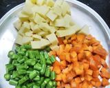 வெஜ் வெள்ளை குருமா (White Veg kurma) ரெசிபி ஸ்டேப் 1 புகைப்படம்
