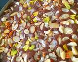 Chocolate Dry Fruits Roll recipe step 4 photo