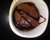 A picture of step 3 of Chocolate mug cake.