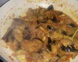 Aaloo bangan with white rice recipe step 7 photo