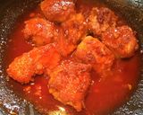 A picture of step 9 of Fried Chicken in Red Sauce.