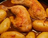 Une image de l'étape 5 de Cuisses de poulet et ses grenailles.
