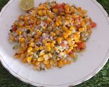 A picture of step 3 of Sweet corn chat.