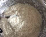 A picture of step 2 of Peas stuffed oats cheela.