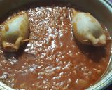 Foto del paso 10 de la receta Voladores rellenos de jamón con arroz meloso