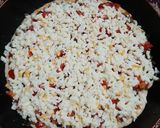 عکس مرحله 2 از دستور پیتزا گوشت و قارچ🍕