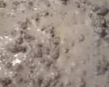 A picture of step 2 of Low-carb Biscuits and Gravy.