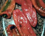 Foto del paso 11 de la receta Ensalada de pimientos y calabacines asados, con ali oli de tomates secos
