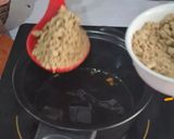 A picture of step 1 of Ogbono soup.