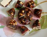 A picture of step 5 of Dates-Cashew Bites or Khajur Pak.
