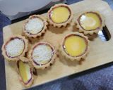 Foto langkah ke 3 dari resep Pie susu mini selai blueberry #part 3.