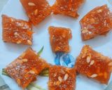 A picture of step 5 of Watermelon karachi halwa.