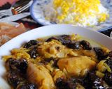 A picture of step 13 of Persian prune stew with chicken.