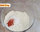 A picture of step 3 of Mix Pakoray Recipe.