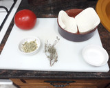 Foto del paso 1 de la receta: Montaditos de tomate y queso fresco