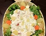 A picture of step 3 of Hawaiian salad.