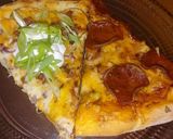 A picture of step 4 of Potato pizza.