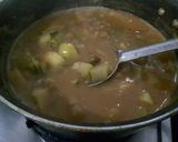 A picture of step 5 of Sindhi curry.